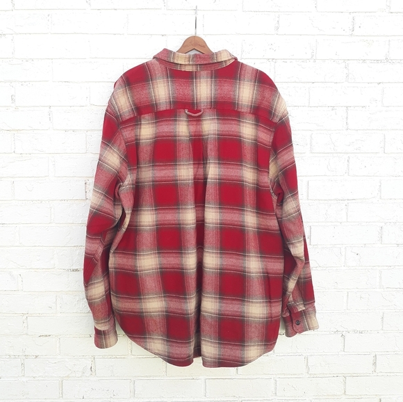 Orvis Big Bear Heavy Flannel Shacket XXL - Picture 8 of 9